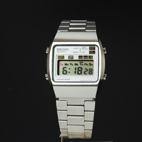 Mod A129-5000, vintage Seiko LCD watch from the A Series series