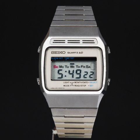 Mod A133-5000, vintage Seiko LCD watch from the A Series series