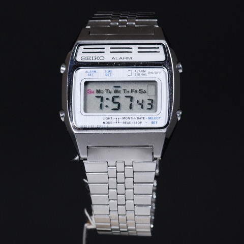 Mod A134-5000, vintage Seiko LCD watch from the A Series series