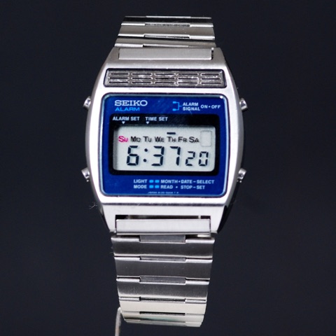 Mod A135-5000, vintage Seiko LCD watch from the A Series series