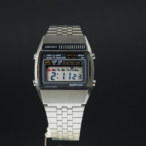 Mod A159-5009G, vintage Seiko LCD watch from the A Series series