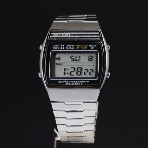 Mod A359-5010, vintage Seiko LCD watch from the A Series series