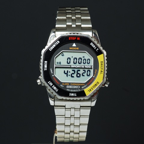 Mod A829-6020 used by NASA astronauts, vintage Seiko LCD watch from the A Series series