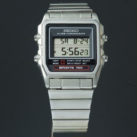 Mod A904-5150, vintage Seiko LCD watch from the A Series series