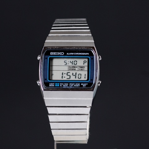 Mod A939-5010, vintage Seiko LCD watch from the A Series series