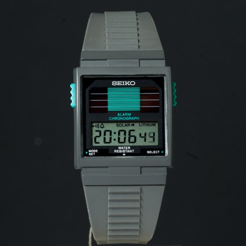 Mod A944-400C Very rare, solar, vintage Seiko LCD watch from the A Series series