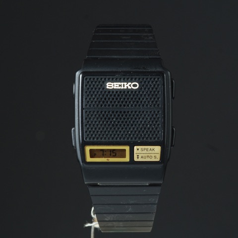 Mod A966-4010 Talking Watch, vintage Seiko LCD watch from the A Series series