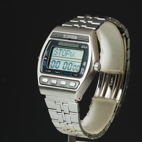 Mod D229-5010, vintage Seiko LCD watch from the D Series series