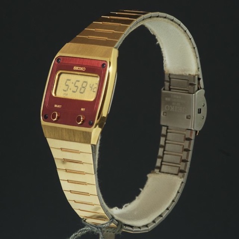 Mod F231-5000, vintage Seiko LCD watch from the F Series series