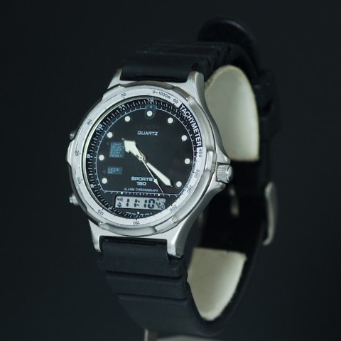 Mod H601-8020, vintage Seiko LCD watch from the H Series series