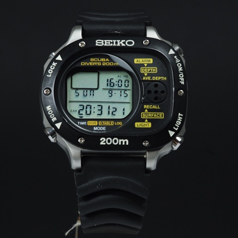 Mod M726-5A00 Divers / Mod M726-5A00, vintage Seiko LCD watch from the M Series series