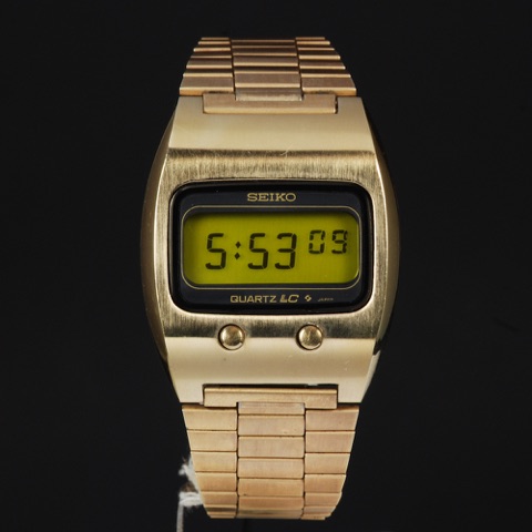 Mod 0624-5009 1975, vintage Seiko LCD watch from the O Series series