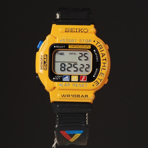 Mod S600-500B, vintage Seiko LCD watch from the S Series series
