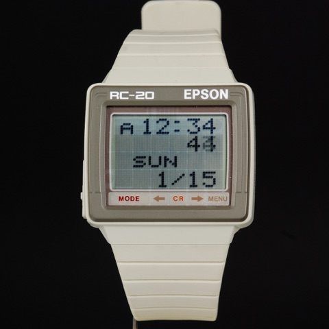 Mod RC-20 Z80 Touch Screen / Mod RC-20 Boxed, vintage Seiko LCD watch from the Special Series series