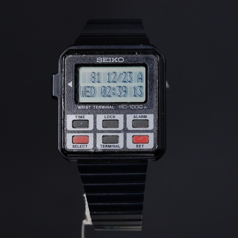 Mod S501-4000 PC Link / Mod S501-4000 Boxed, vintage Seiko LCD watch from the Special Series series