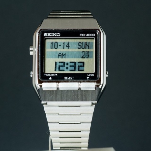 Mod S521-4010 DataBank with PC Link / Mod S521-4010, vintage Seiko LCD watch from the Special Series series